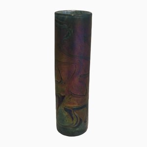 Irisierende Roller Vase von Loetx, 1970er