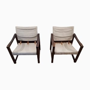 Diana Chairs, Sweden, 1970s, Set of 2