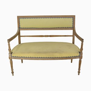 Banchetto da divano in stile Luigi XVI, Francia, fine XIX secolo