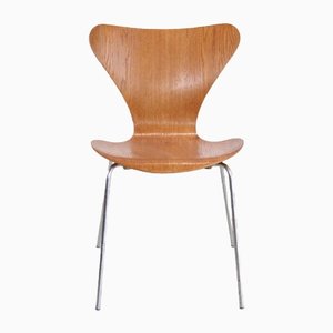 Modell 3107 Butterfly Chair aus Eiche von Arne Jacobsen für Fritz Hansen, 1960er