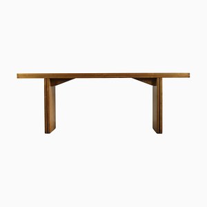 Wood Rectangular Folding Table by Piero De Martini attributed to Cassina, 1975