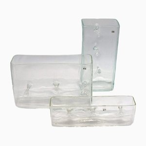 Murano Repetaj Vases by Renato Toso for Fratelli Toso, 1968, Set of 3