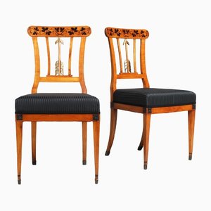 Biedermeier Chairs, 1810s, Set of 2