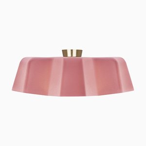 Lampada da soffitto Flo C7 rosa di Enrico Azzimonti per Lumen Center