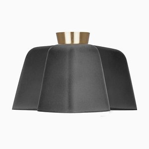 Flo C3 Dark Grey Ceiling Lamp by Enrico Azzimonti for Lumen Center