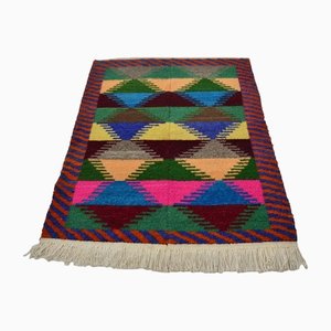 Geometric Handmade Wool Rug