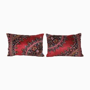 Bohemian Velvet Lumbar Cushion Cover, Set of 2