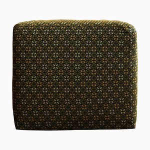 Gold and Green Square Foot Rest