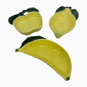 Cuencos para limones de Vallauris, años 50. Juego de 3