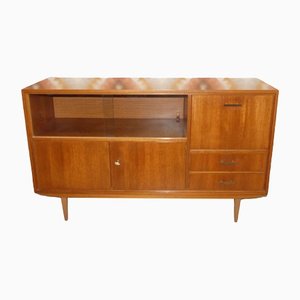 Macore Sideboard Cabinet with 2 Drawers, 1960s