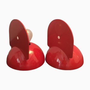 Buco Wall Lights by Claudio Dini for Artemide 1974, Set of 2