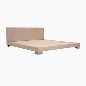 Light Gray Fabric Anna Double Bed from Ligne Roset