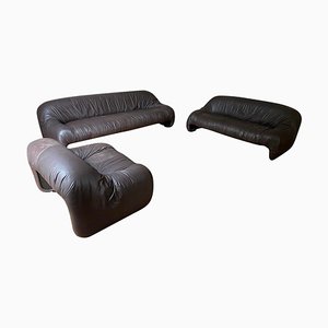 Bonanza Sofas von Afra & Tobia Scarpa für C&B Italia, 1970er, 3er Set