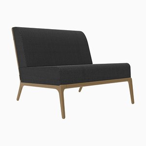 Xaloc Central 90 Gold Sofa from Mowee