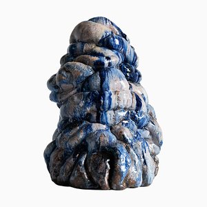 Plastic Blue Sculpture by Natasja Alers, 2019