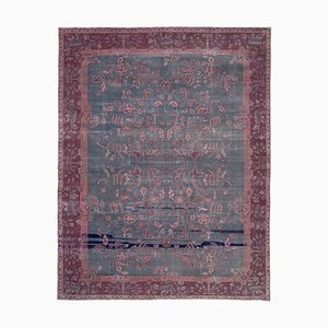 Large Traditional Handknotted Flatweave Rug
