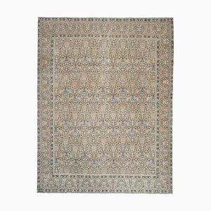 Grand Tapis Oushak Vintage avec Motifs Animaux, Turquie