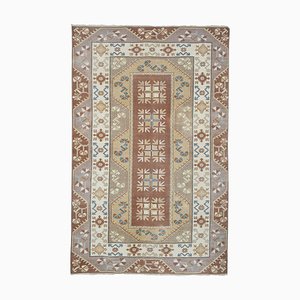 Turkish Decorative Soft Muted Color Oushak Living Room Rug