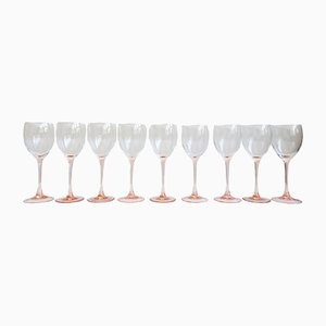 Wine Glasses from Luminarc, France 1990s, Set of 9