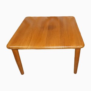 Square Danish Coffee Table in Solid Teak from Glostrup, 1960s