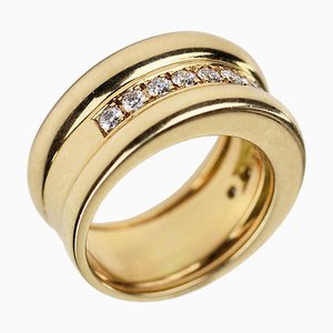 Gold Ring with Diamonds from Chopard, 2000s
