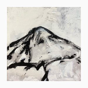Peter Rossiter, Welsh Mountain, 2022, Huile sur Panneau