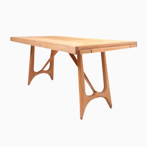 Table de Salle à Manger par Guillerme et Chambron pour Votre Maison, 1950s