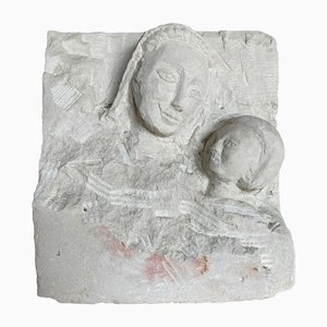 Jungfrau mit Kind Skulptur, 1960er, Beton