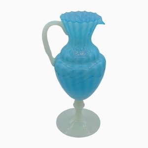 Murano Opaline Glass Jug