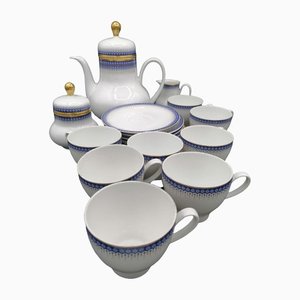Bavarian Tea Set from Vohenstrauss Johann Seltmann, Set of 6