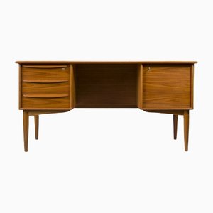 Bureau Mid-Century en Teck par Svend Madsen pour Falster, Danemark, 1970s