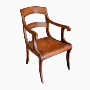 Vintage Leather Chair from Maitland Smith