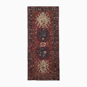 Vintage Animal Soumac Runner Rug, Anatolia