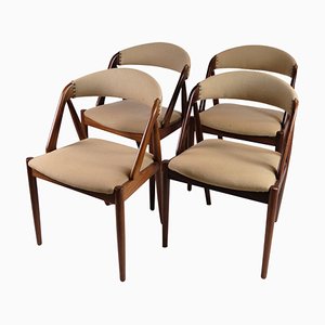 Model 31 Dining Chairs by Kai Kristiansen, 1960, Set of 4