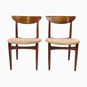 Stühle von Peter Hvidt, 1960er, 2er Set