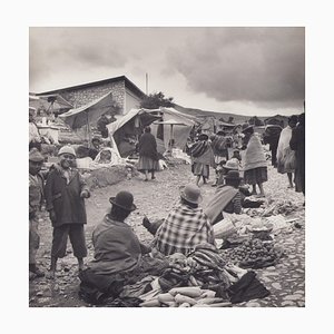 Fotografia in bianco e nero di Hanna Seidel, Bolivia, La Paz, anni '60