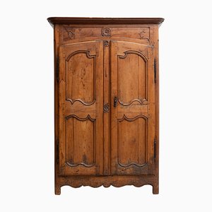 Armoire Traditionnelle en Bois, Espagne, Début 20ème Siècle