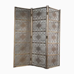 Vintage Bamboo Screen or Room Divider