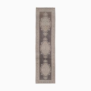 Tapis de Couloir Ladik Konya Vintage en Laine