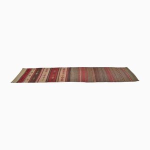 Tappeto Kilim in lana a righe