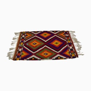 Alfombra Kilim moderna multicolor