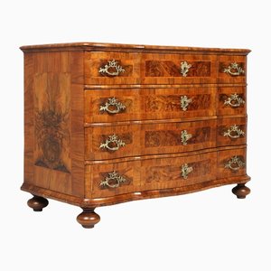 Baroque Chest of Drawers in Walnut, 1750s