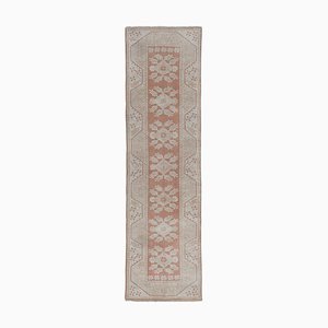 Turkish Oushak Farmhouse Runner Rug