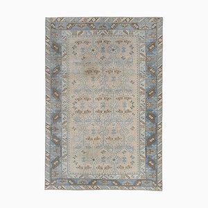 Tapis Vintage en Laine Tissée à la Main, Turquie