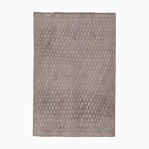 Handwoven Diamond Pattern Kilim Rug