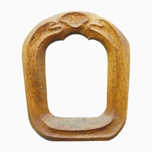Anthroposophical Oak Picture Frame, 1920s