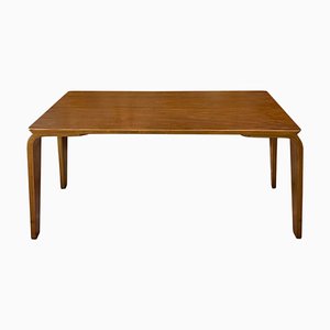Elm Veneered Bent Plywood Coffee Table by Eric Lyons for Tecta, 1940s