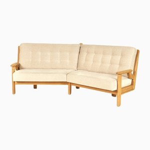 Sofa from Guillerme Et Chambron, 1960s