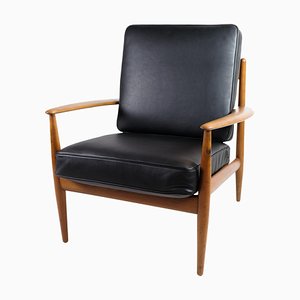 Vintage Teak Armchair by Grete Jalk for France and Søn, 1960s