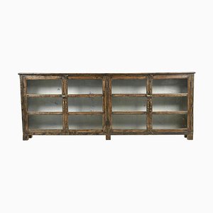 Patinated Wooden Shelves, 1940s